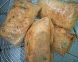 Foto langkah ke 4 dari resep Martabak Telur Mini Kulit Lumpia.