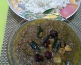 A picture of step 11 of Khari masoor ki daal,kaali Daal.