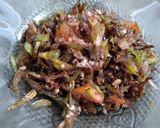 Foto langkah ke 4 dari resep Sambal Goreng Teri (Super Pedas).