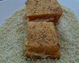 Foto del paso 5 de la receta: Cuadritos de pan rellenos de crema pastelera de ayer!💕