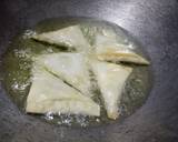 Peas patti mini samosa recipe step 9 photo