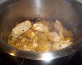 Foto del paso 14 de la receta Pechuga de pollo con puerro y nata