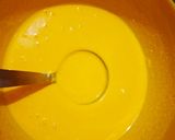 A picture of step 1 of Boondi Ladoo.