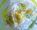 Foto del paso 6 de la receta: Helado extra cremoso de limón con toque de lima verde y azahar
