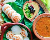 A picture of step 9 of Podi Idli.