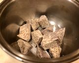 A picture of step 1 of Taro Cake.