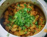 A picture of step 4 of Knol Khol Masala Subzi.