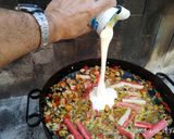 Foto del paso 4 de la receta: Chupé de Mariscos al disco gratinado al Parmesano