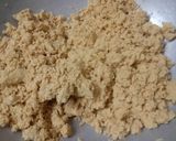 A picture of step 1 of Besan laddu.