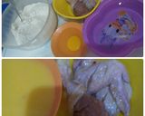 Foto langkah ke 2 dari resep Ayam Kentaki Krispi Anti Gagal Renyah Tahan Lama.