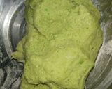 A picture of step 2 of Choliya  coriander Puri recipe or Green Chickpea Poori.