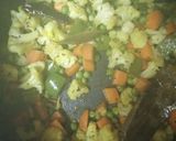 A picture of step 7 of Haydrabadi veg.korma.