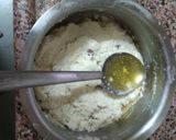 A picture of step 10 of Chhena poda.
