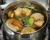 รูปขั้นตอนการทำที่ 4 ของ หมูต้มซีอิ้วญี่ปุ่น