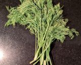A picture of step 1 of Dill and carrot soup with fennel oil dressing.