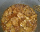 A picture of step 3 of Chicken korma biryani.