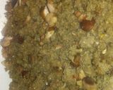 A picture of step 4 of Garlic and Herb Stuffed Portabella Mushrooms.