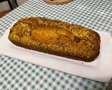 Une image de l'étape 10 de Cake aux pistaches et mascarpone.
