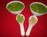 A picture of step 7 of Chickpea and green peas soup.