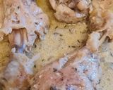 Csirkecomb mustáros szószban recept fázis 4 fotója