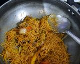 A picture of step 2 of Vegetable Sewaiyan.