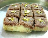 কোকোনাট হাফ চকলেট সন্দেশ (coconut half chocolate sandesh recipe in Bengali) রেসিপির ধাপ 8 ছবি