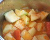 Foto del paso 4 de la receta Crema de calabacín al cheddar con un toque de jengibre