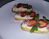 Foto langkah ke 10 dari resep Eclair Strawberry.