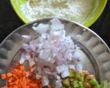 Semolina veggies Toast in Sandwich Toaster recipe step 3 photo