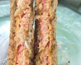 A picture of step 4 of Brown bread Carrot sandwich.