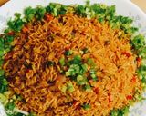 A picture of step 5 of Schezwan Fried Rice.