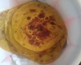 A picture of step 8 of Pumpkin chapati.