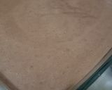 A picture of step 3 of Hobnob style chocolate cake 🎂🎂🍫🍫.