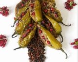 A picture of step 3 of Stuffed green chilli(Christmas tree).