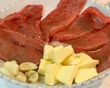 Foto del paso 1 de la receta: Filetes en su salsa con Arroz dulce