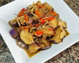 Foto langkah ke 3 dari resep Oseng-Oseng Terong Pedas.