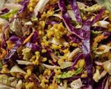 Gerslis káposztasaláta (vegán) recept fázis 4 fotója