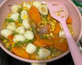 Foto langkah ke 6 dari resep Tumis Telur Puyuh.