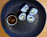 A picture of step 5 of Cucumber Sushi.