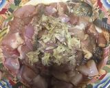 รูปขั้นตอนการทำที่ 2 ของ “ข้าวไก่กระเทียม”