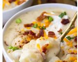 A picture of step 2 of Creamy potato soup.