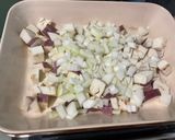 Une image de l'étape 7 de Légumes rôtis au four au brie et sauce prune.