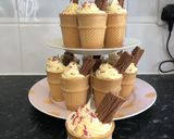 A picture of step 5 of Ice cream cupcakes 🧁 🍦.