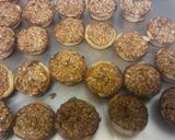 A picture of step 1 of Pecan tasties.