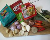Foto langkah ke 2 dari resep Semur Ayam Tahu.