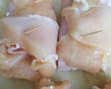 Foto del paso 3 de la receta: Supremas de pollo rellenas con queso crema philadelphia y jamón