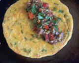 A picture of step 2 of Besan Chila Stuffed With Sprouts { Morning Breakfast }.