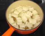 A picture of step 3 of Mildly Flavored Winter Melon Soup.