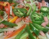 Foto del paso 7 de la receta: Alambre de res mexicano