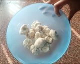 A picture of step 3 of Peas Paneer Potali.